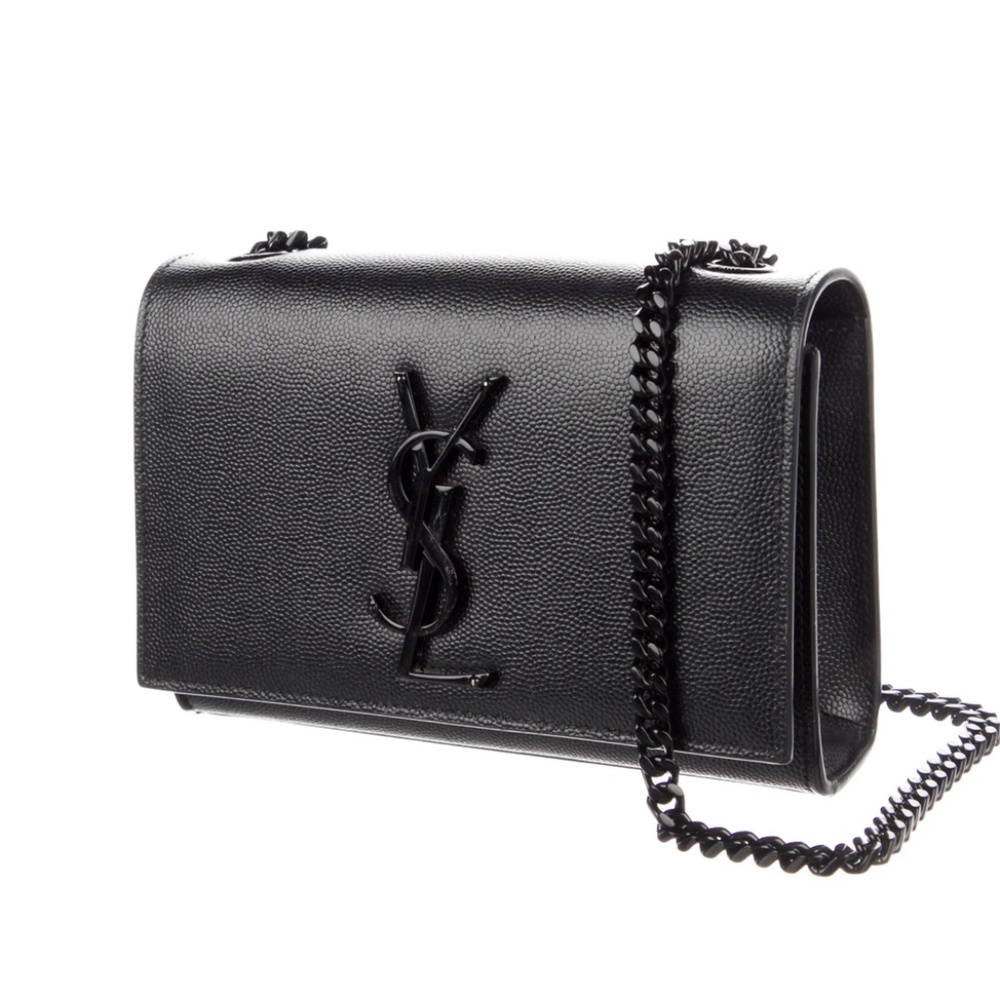 SAINT LAURENT Small Grain De Poudre Kate Bag